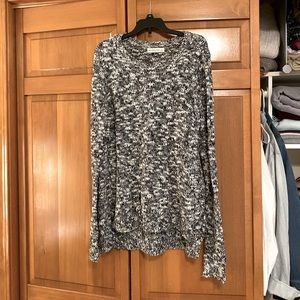 Abercrombie & Fitch Black&gray muticolor sweater Women’s L